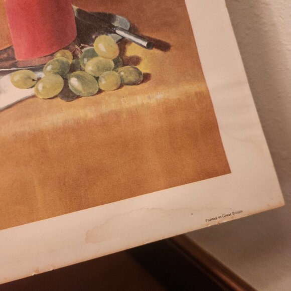 Wilf Walker Framed Still Life Print Felix Rosenstiels Widow & Son 1969 Art - Picture 7 of 16